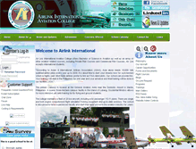 Tablet Screenshot of airlinkinternationalaviation.com